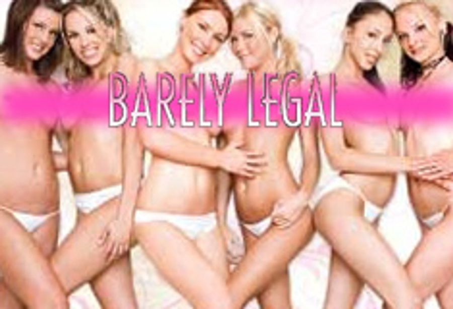 'Barely Legal' Stars Sign At Hustler Hollywood