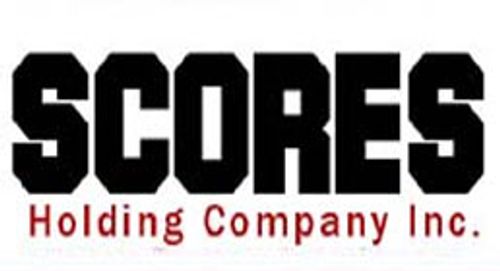 Scores Holding Company Begins Licensing Program