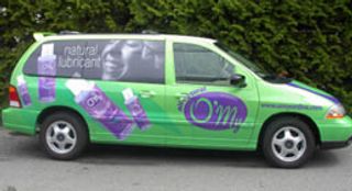 Branded Van Drives Lube Maker&#8217;s Message Home