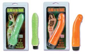 Glow-in-the-Dark Jelly Penis Vibe