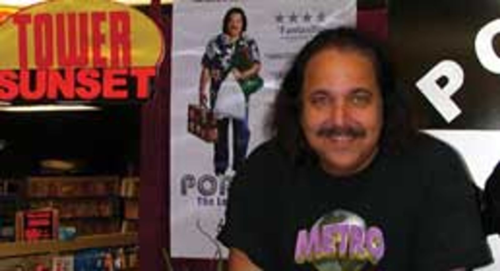 Ron Jeremy Signs <i>Porn Star</i> DVDs On Sunset Strip