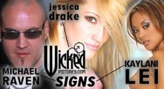 Michael Raven, jessica drake, and Kaylani Lei Join Wicked