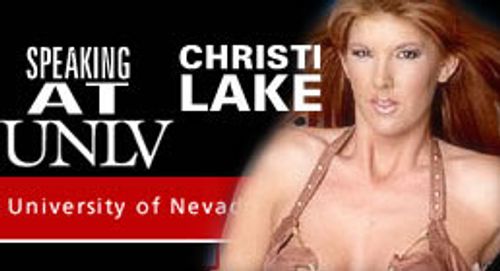 Porn in the USA: Christi Lake at UNLV