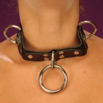 D Buckle Choker with Ring