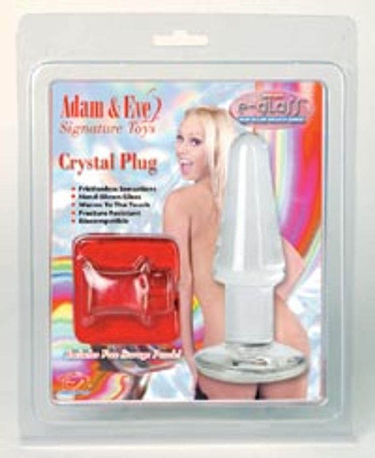 Adam & Eve Crystal Plug