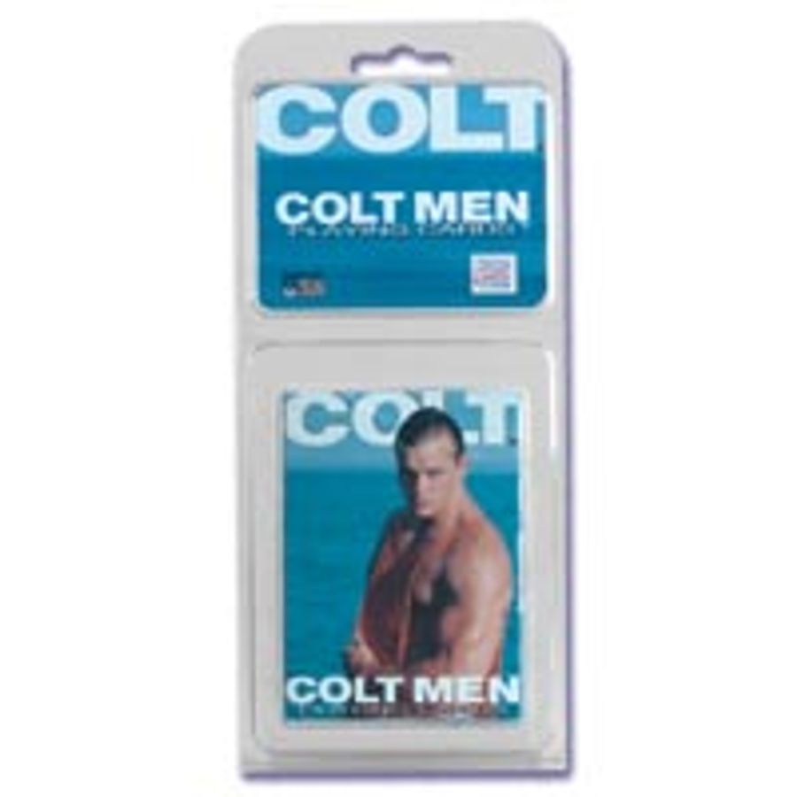 Colt Man Playing Cards