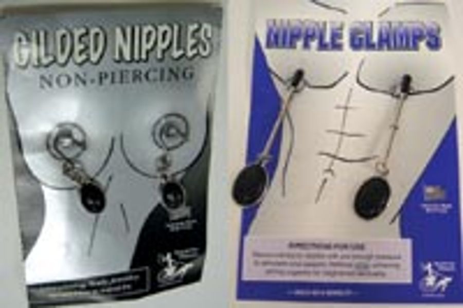 Gilded Nipples/Nipple Clamps