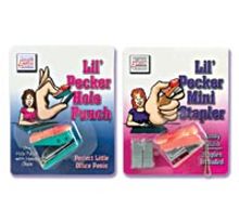 Lil' Pecker Hole Punch, Lil' Pecker Mini Stapler