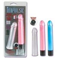 Impulse Slender Penis Vibe w/ Silicone Sleeve