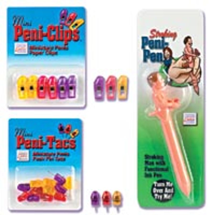 Mini Peni-Clips / Mini Peni-Tacs / Stroking Peni-Pen