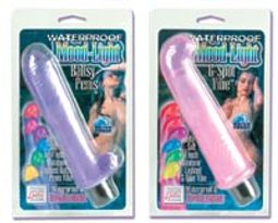 Waterproof Mood-light G-spot Vibe and Ballsy Penis
