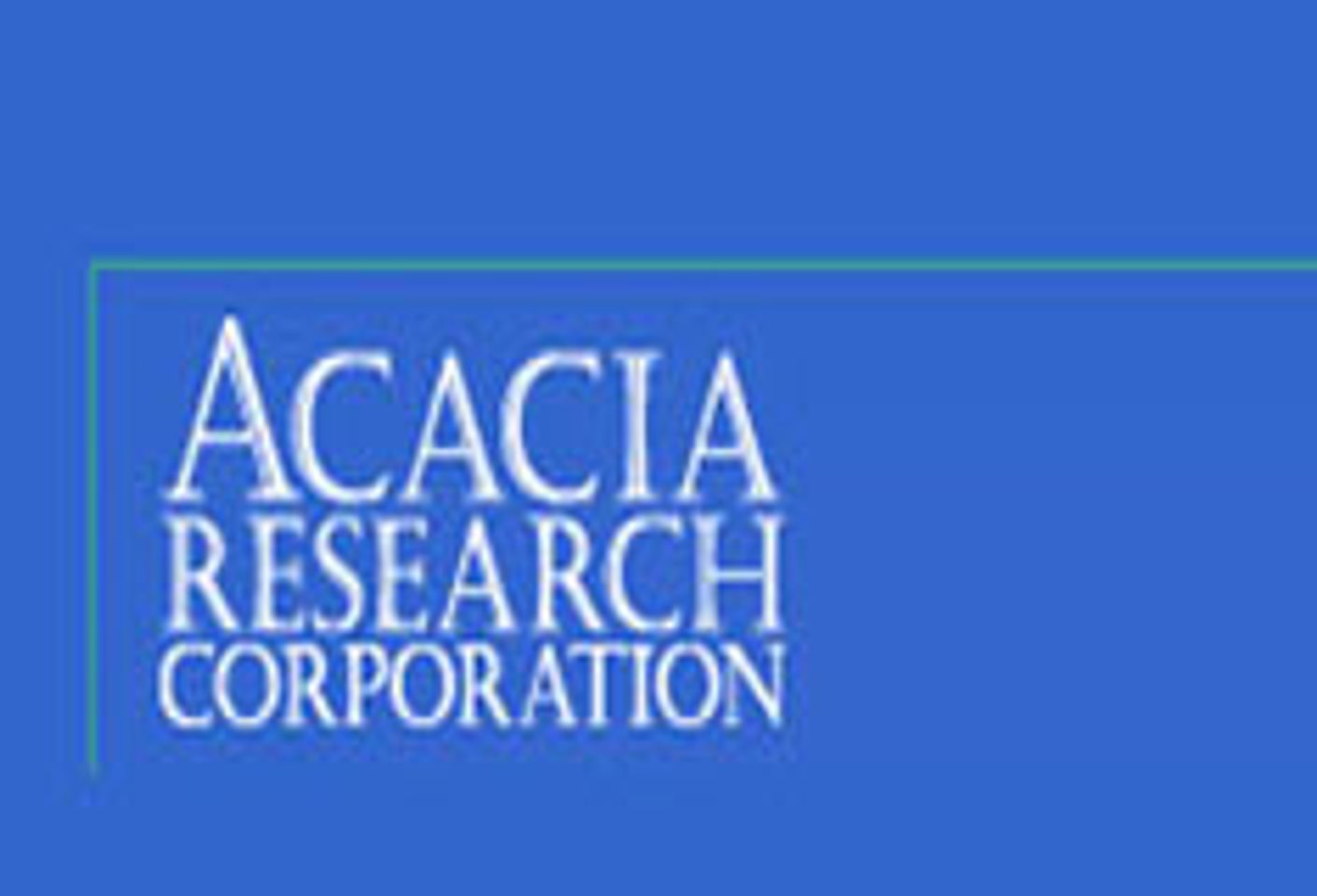 100th Patent License For Acacia