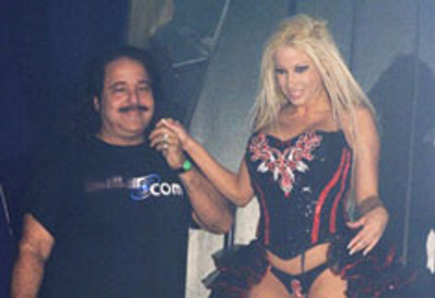 Ron Jeremy and Gina Lynn at Diamonds Cabaret