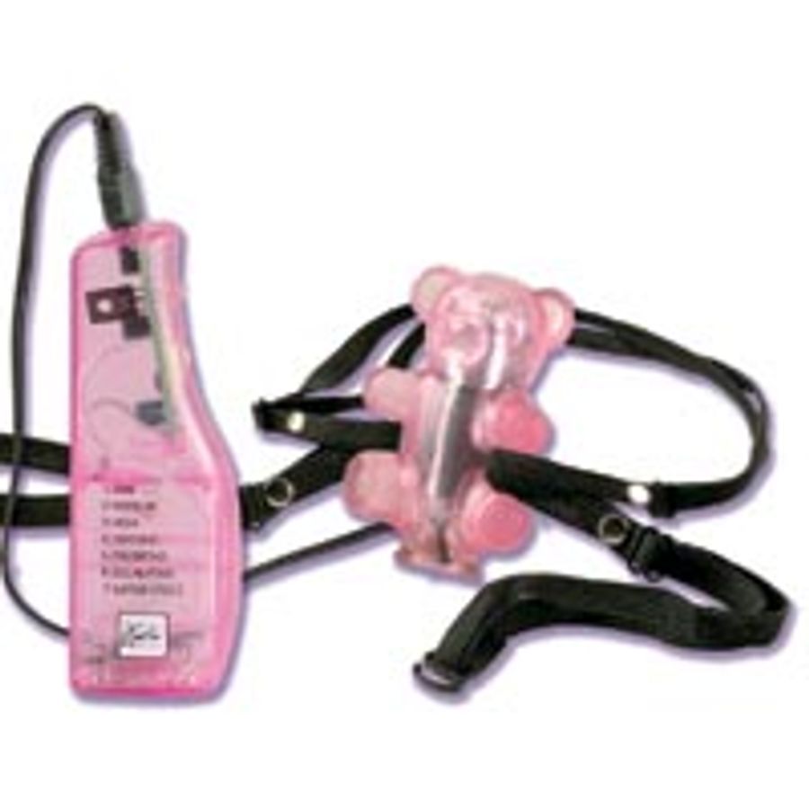 Elite 7X7 Function Snuggly Teddy Strap-On