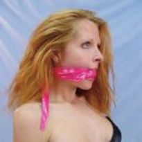 Tie One On PVC Gag