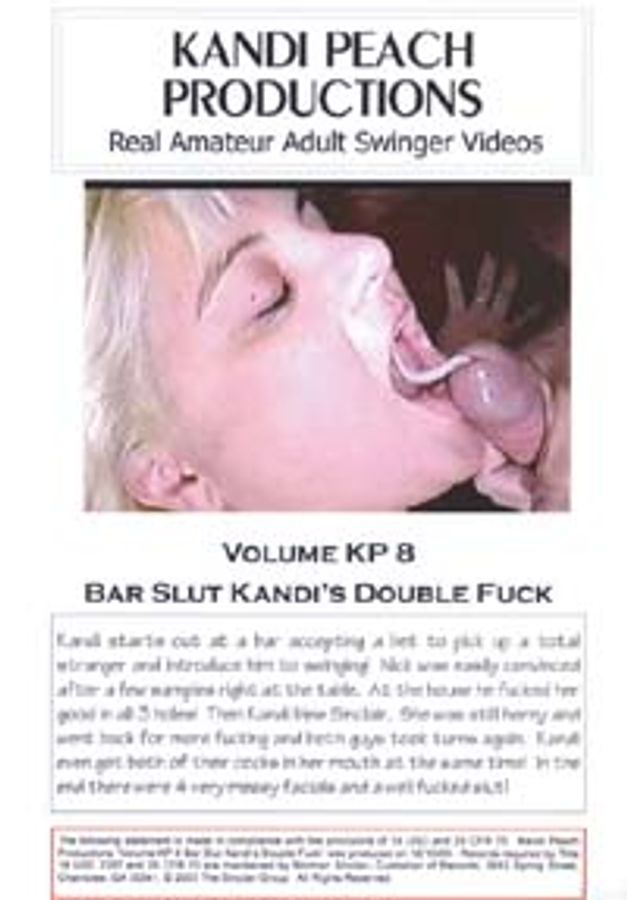 Bar Slut Kandi's Double Fuck