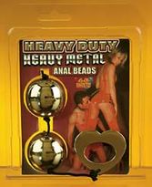 Heavy Duty Heavy Metal Anal Beads