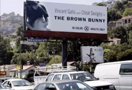 <i>Brown Bunny</i> Billboard Loses Erection