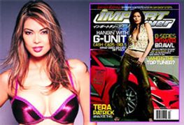 Tera Patrick Rocks Australia, Lands Cover of Import Tuner