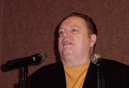 Larry Flynt Delivers Keynote Address At Club Owners&#8217; Expo
