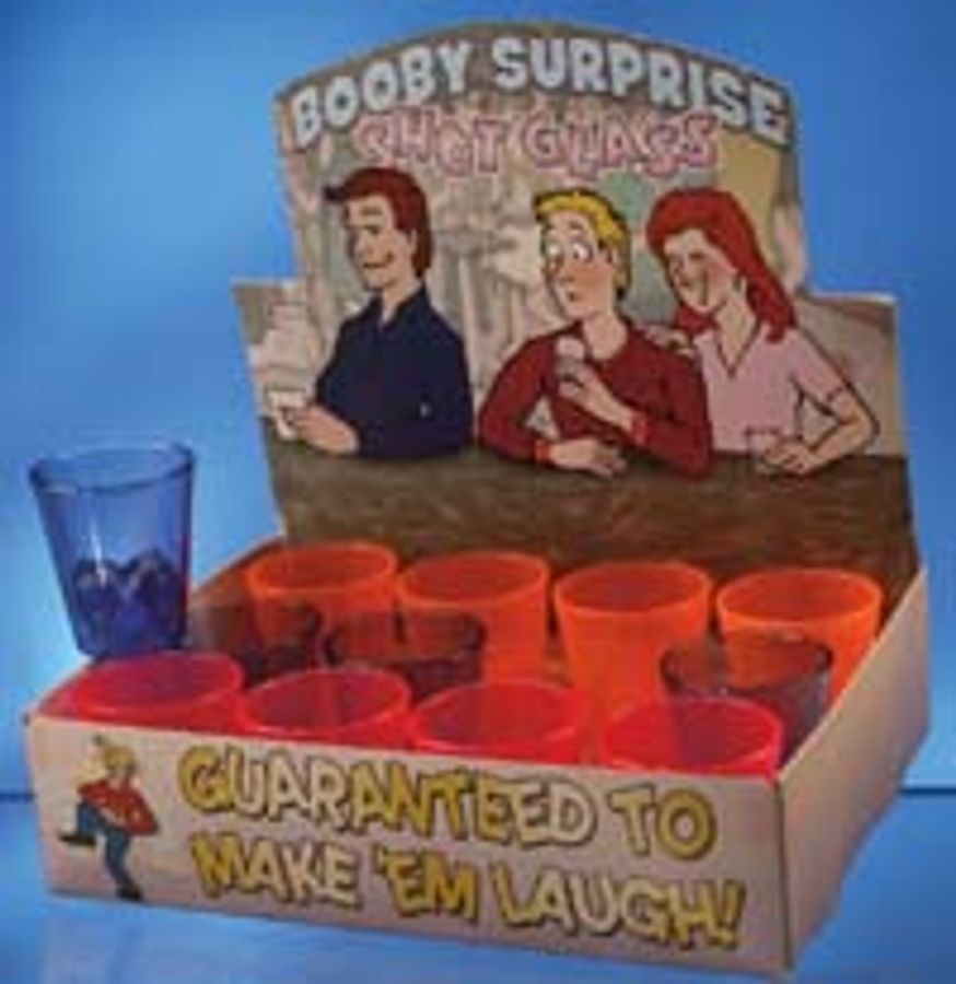 Booby Surprise Shot Glass