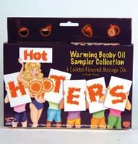 Hot Hooters Warming Booby Oil Sampler Collection