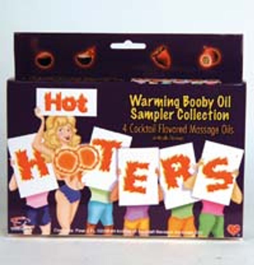 Hot Hooters Warming Booby Oil Sampler Collection