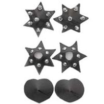 Leather Nipple Pasties