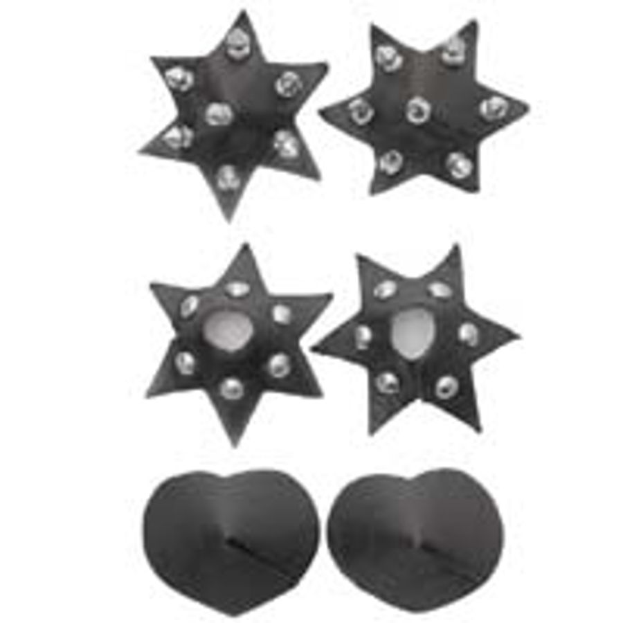 Leather Nipple Pasties