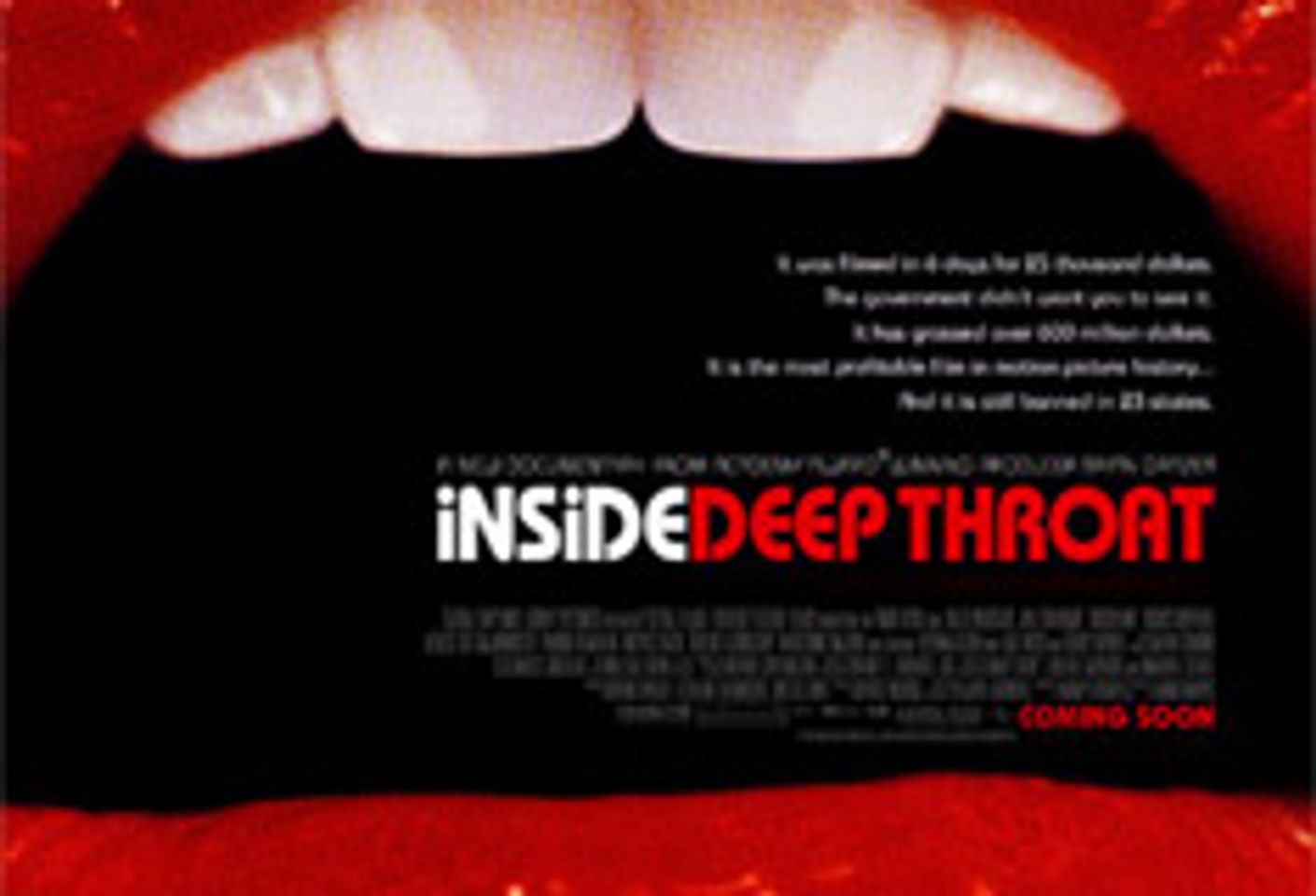 <i>Inside Deep Throat</i> Set for DVD Release