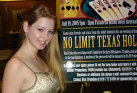 Good Cause, Scant Babes at Adult Celebrity Poker Tournament