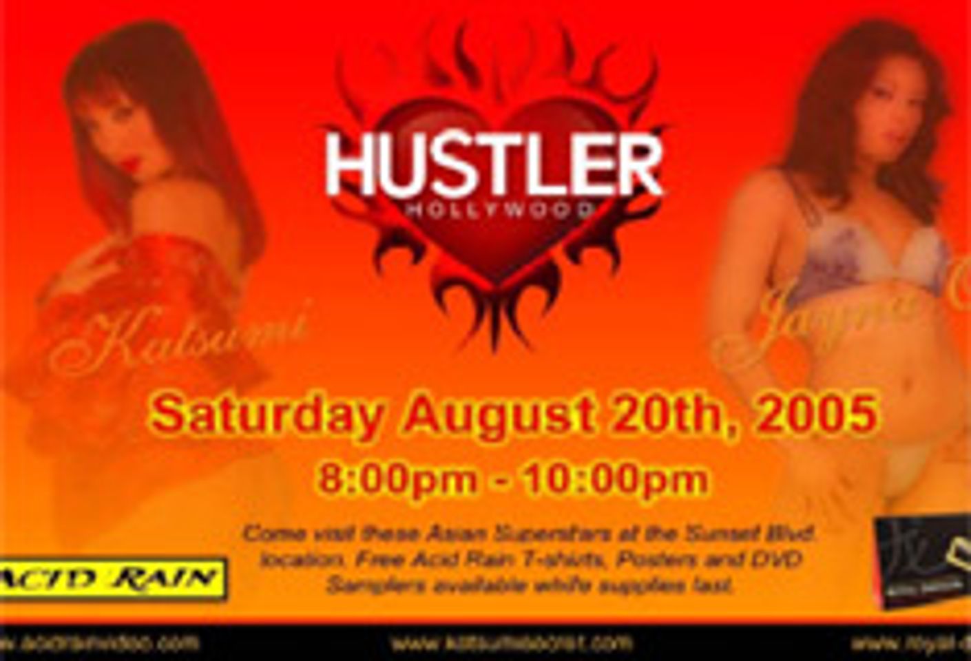 Hustler Hollywood to Host Katsumi, Jayna Oso