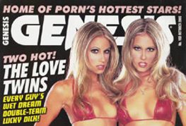 Love Twins Make Cover of <i>Genesis</i>