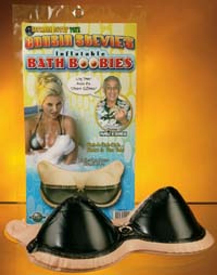 Cousin Stevie?s Inflatable Bath Boobs
