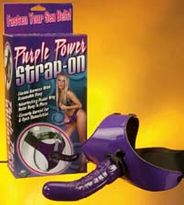 Purple Power Strap-On