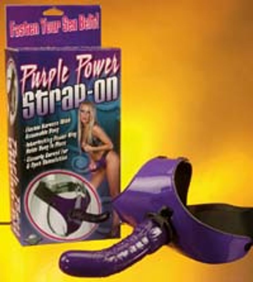 Purple Power Strap-On