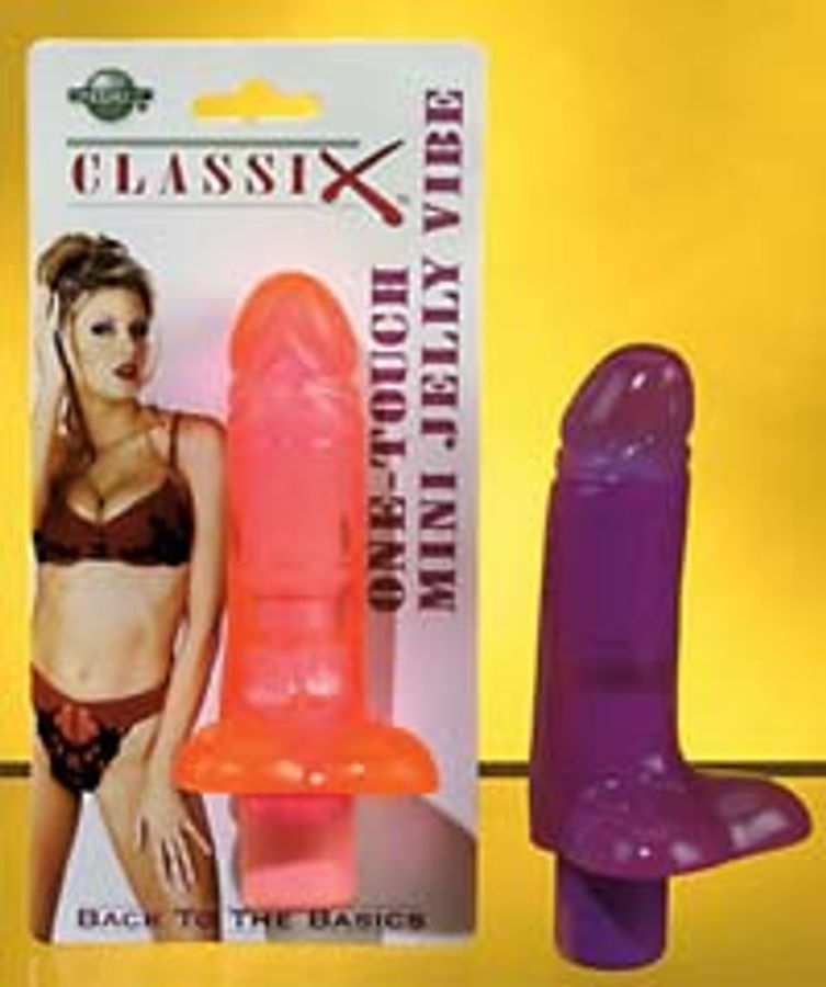 Classix One-Touch Mini Jelly Vibe