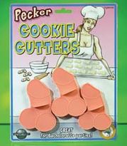 Pecker Cookie Cutters