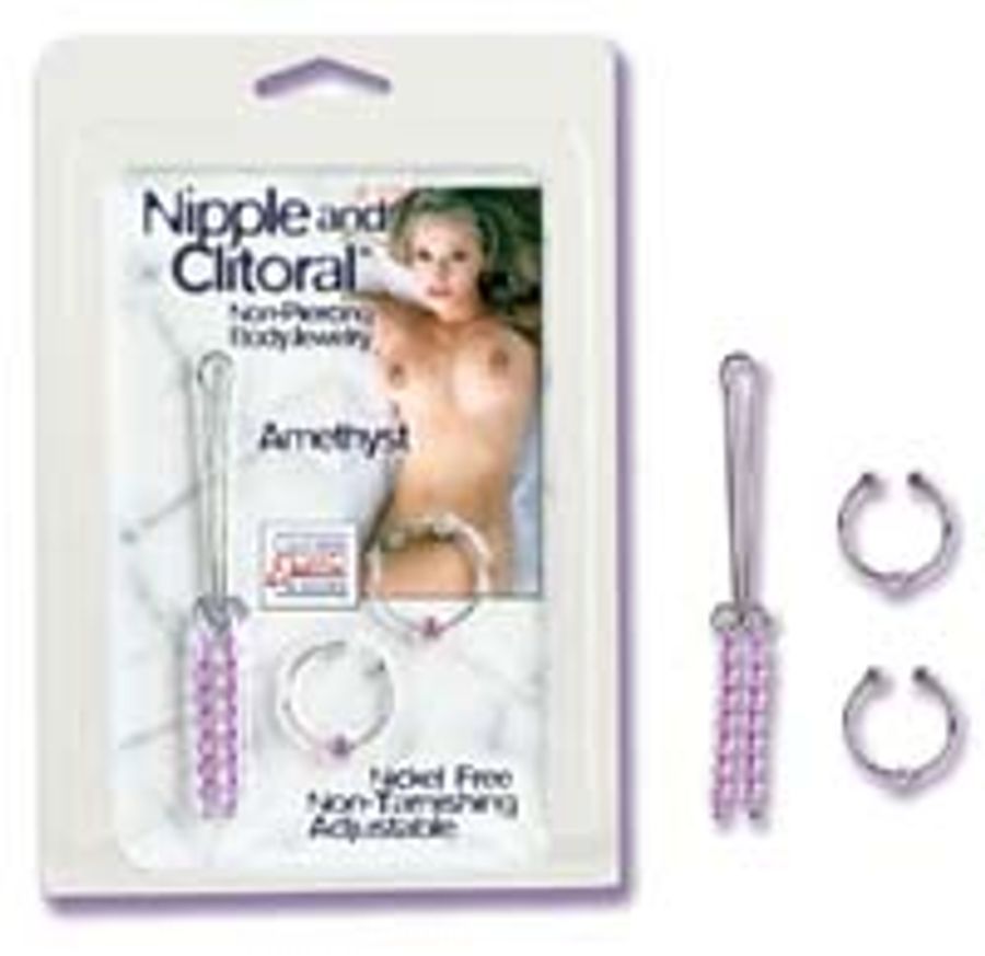 Nipple and Clitoral Non-Piercing Body Jewelry