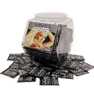 Vivid Condom Counter Bowls