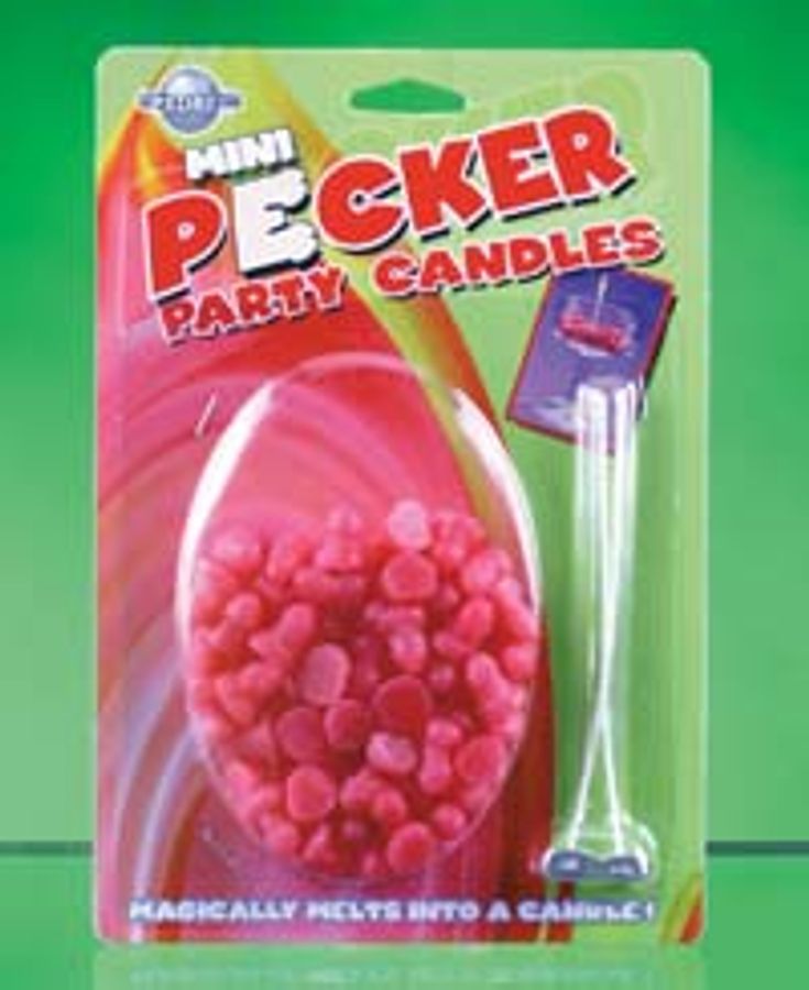 Mini Boobie/Pecker Party Candles