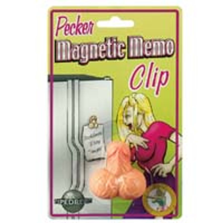 Pecker Magnetic Memo Clip