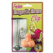 Pecker Magnetic Memo Clip