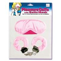 Pleasure Cuffs With Satin Mask