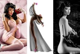 Top Photogs Give Vivid Girls the Vargas Treatment