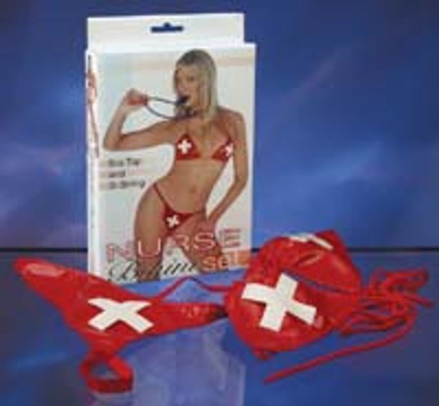 Nurse Bikini Set