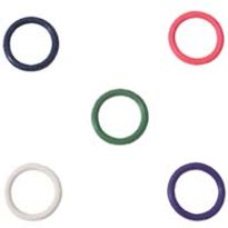 Rainbow Rubber Cock Ring Set