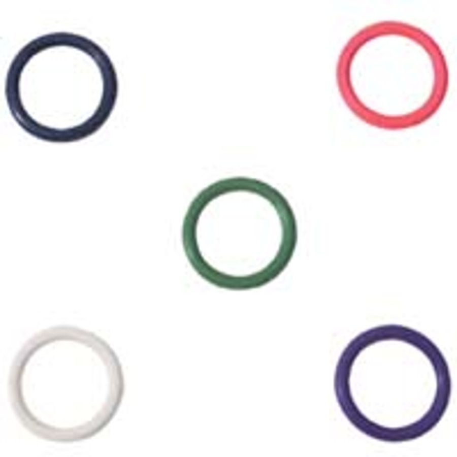 Rainbow Rubber Cock Ring Set