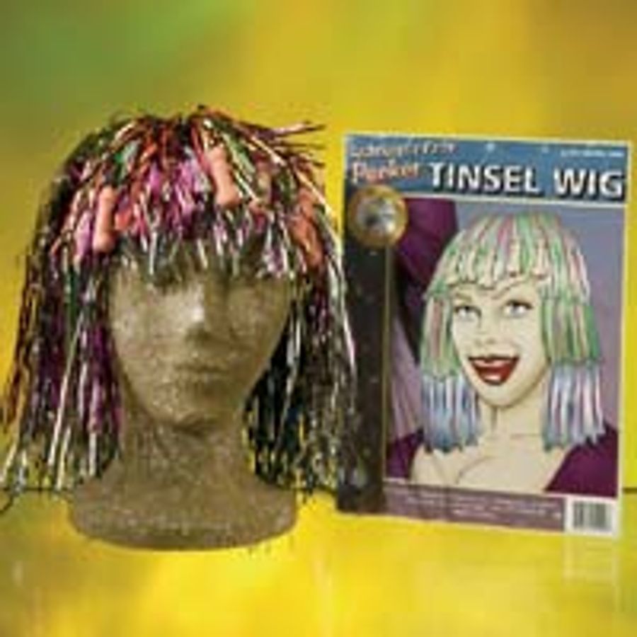 Pecker Tinsel Wig