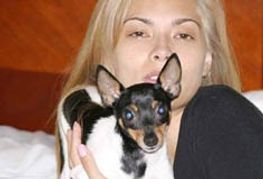 Tera Patrick Offers Reward for Return of Dog - Chopper